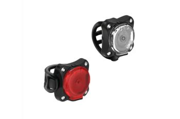 Nowoczesny zestaw lampek rowerowych LED LEZYNE Zecto Drive 250+